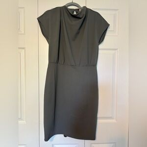 Elegant Gray Women's Dress